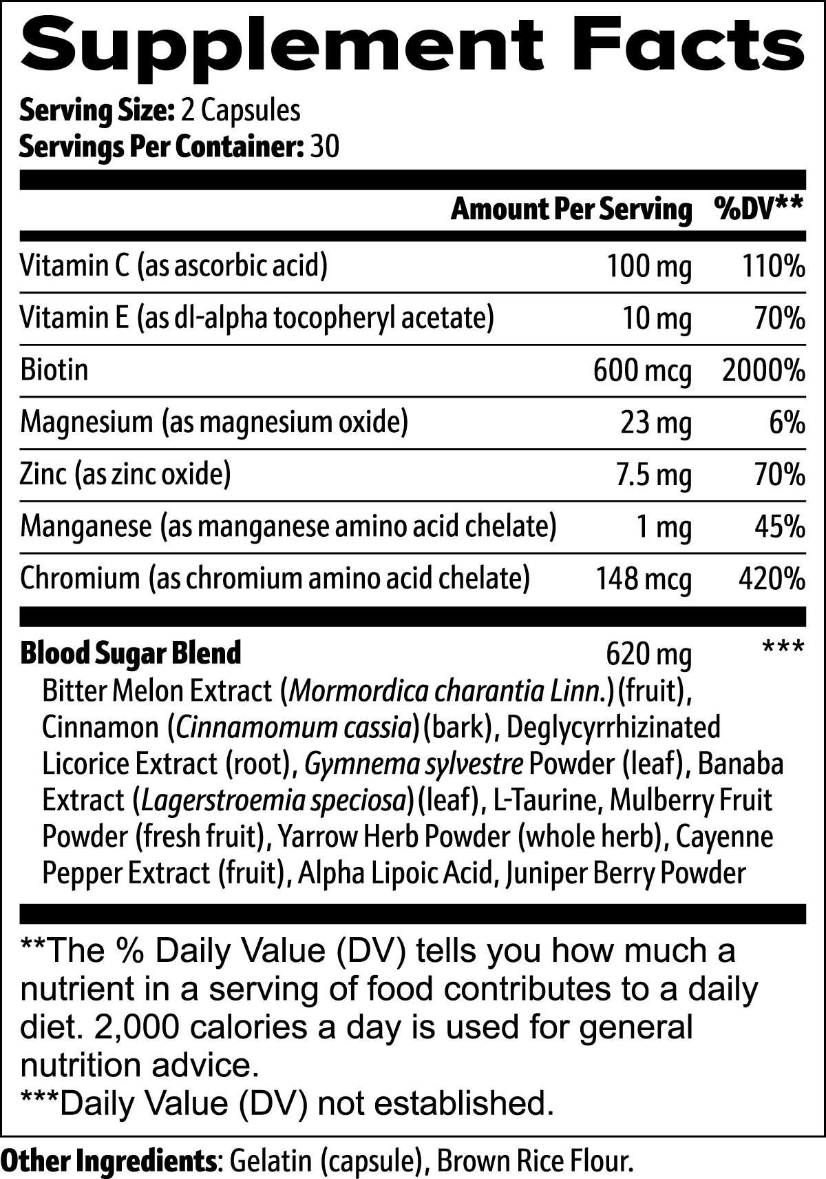 POWER MEN Normal Blood Sugar Support