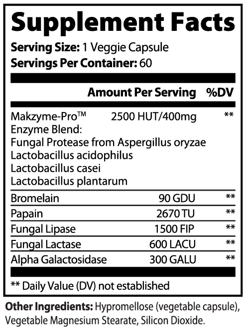 SLIM BODY Digestive Enzyme Pro Blend