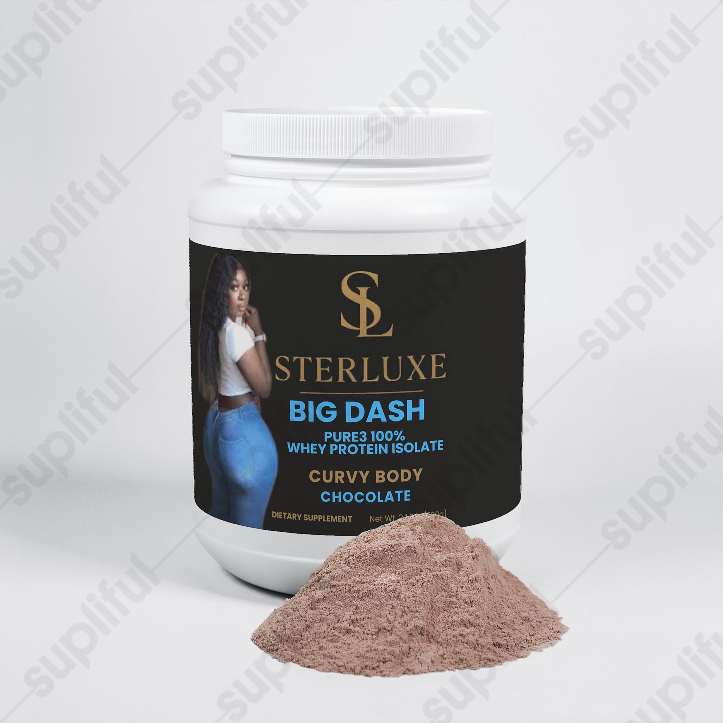 CURVY BODY Pure 100% Whey Protein Isolate (Chocolate)