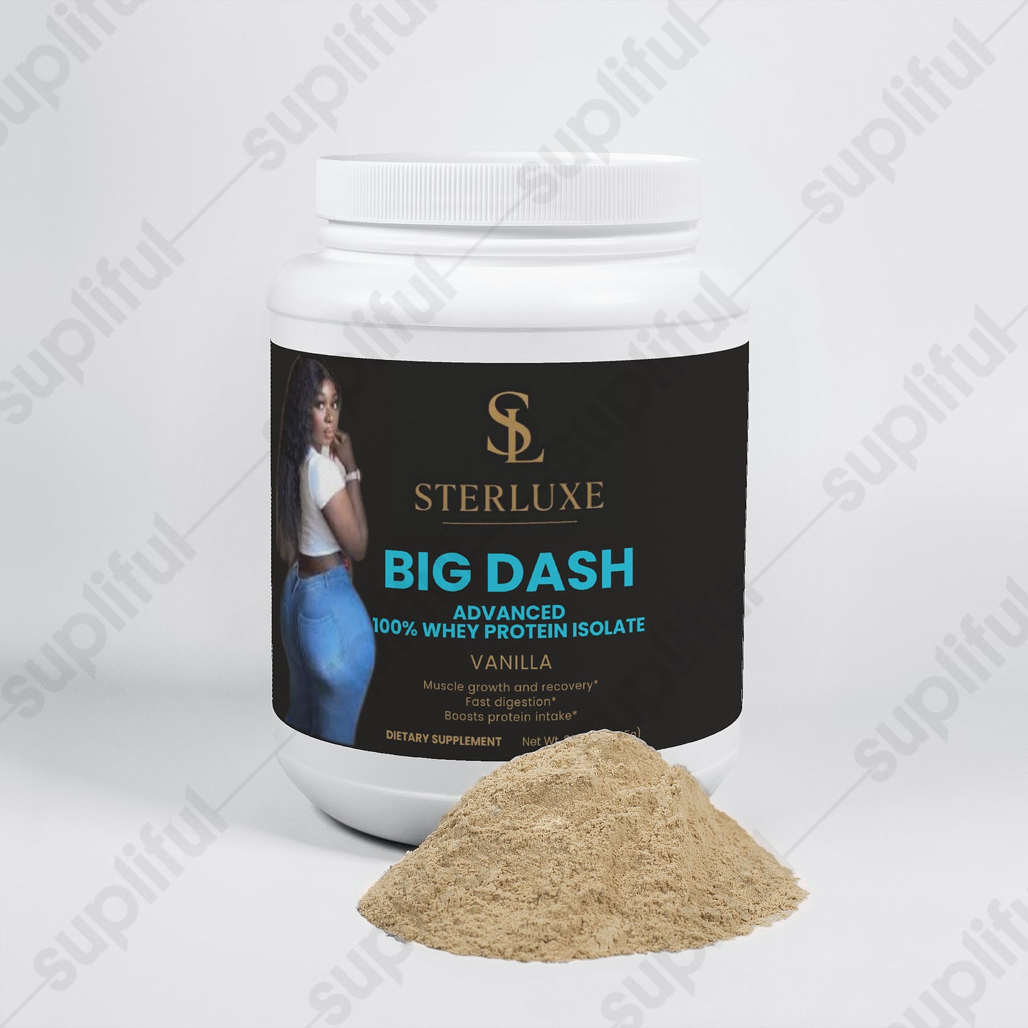 BIG DASH Advanced 100% Whey Protein Isolate (Vanilla)