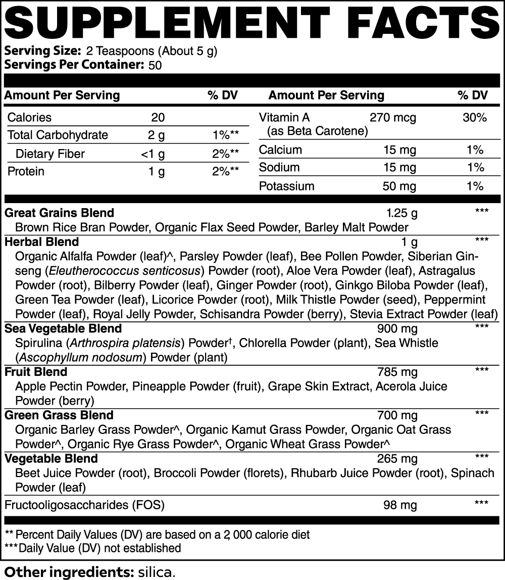 SLIM BODY Smoothie Greens